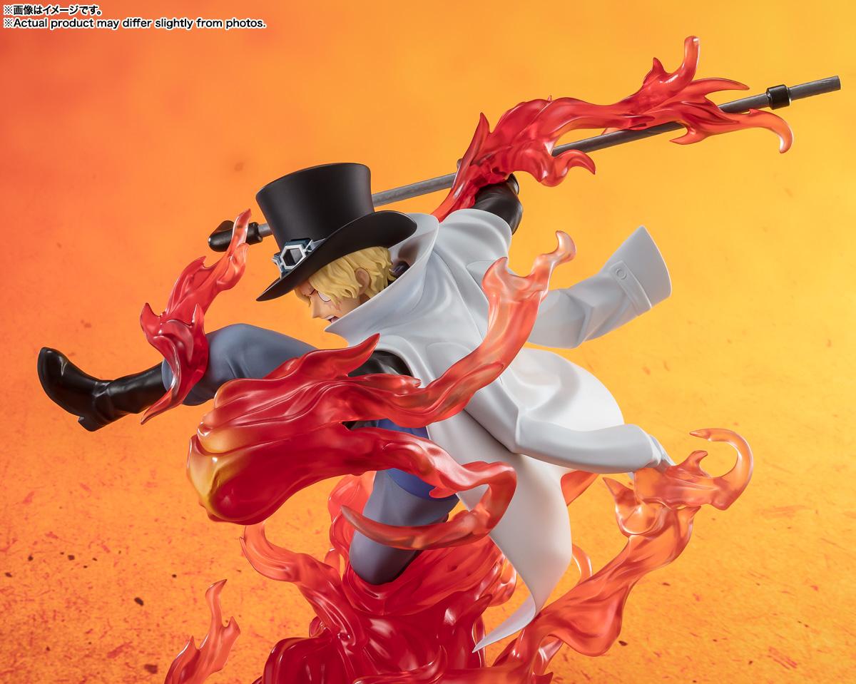 ONE PIECE _Figurarts ZERO [超激戦] 薩博 -火拳 王手 飛車-