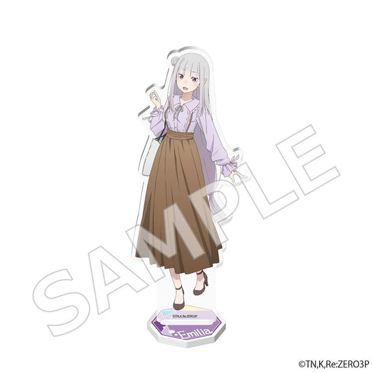 《Re:從零開始的異世界生活》亞克力立牌手辦 京都旅行版 艾米莉亞