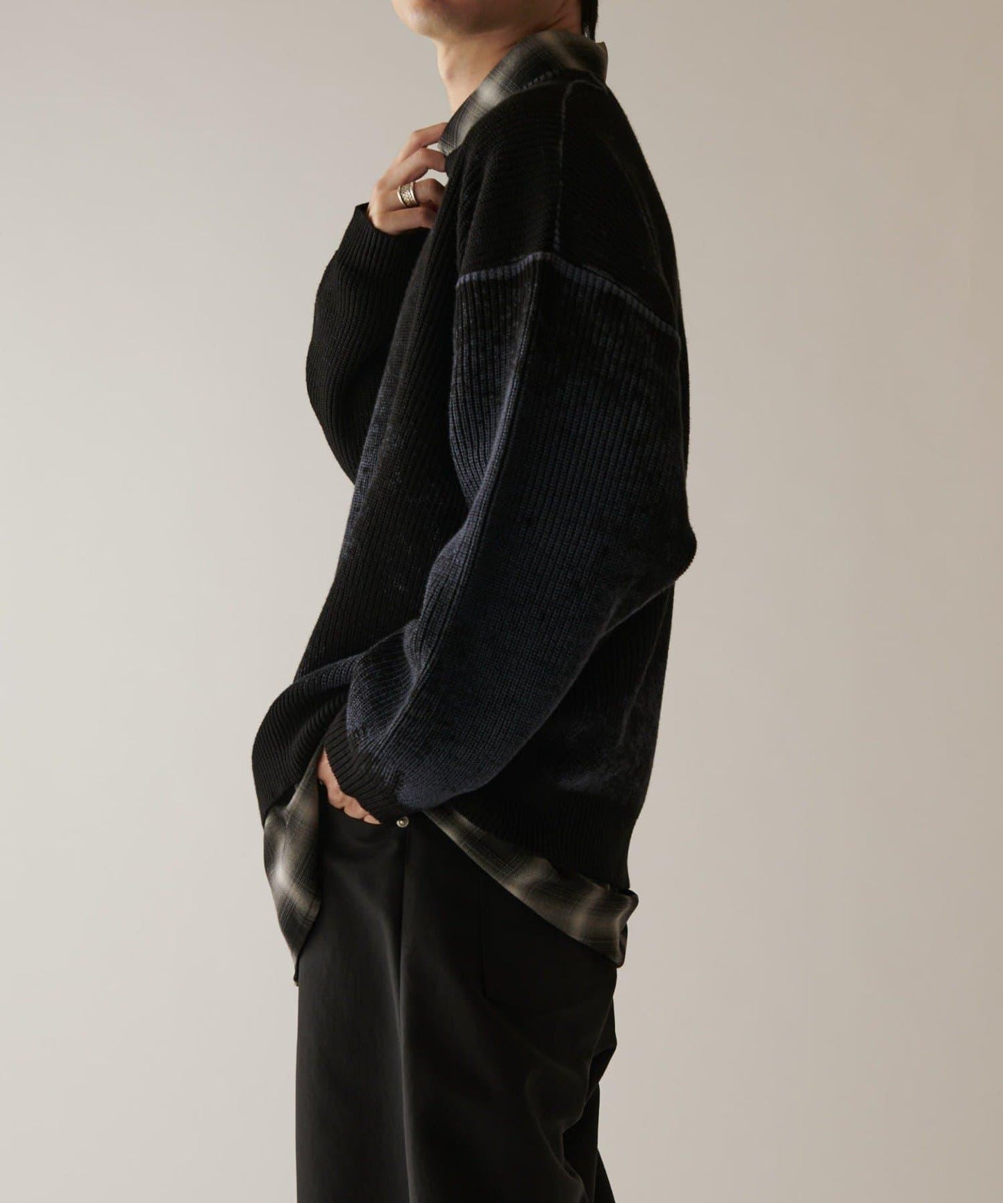 片畦格蘭吉織衫