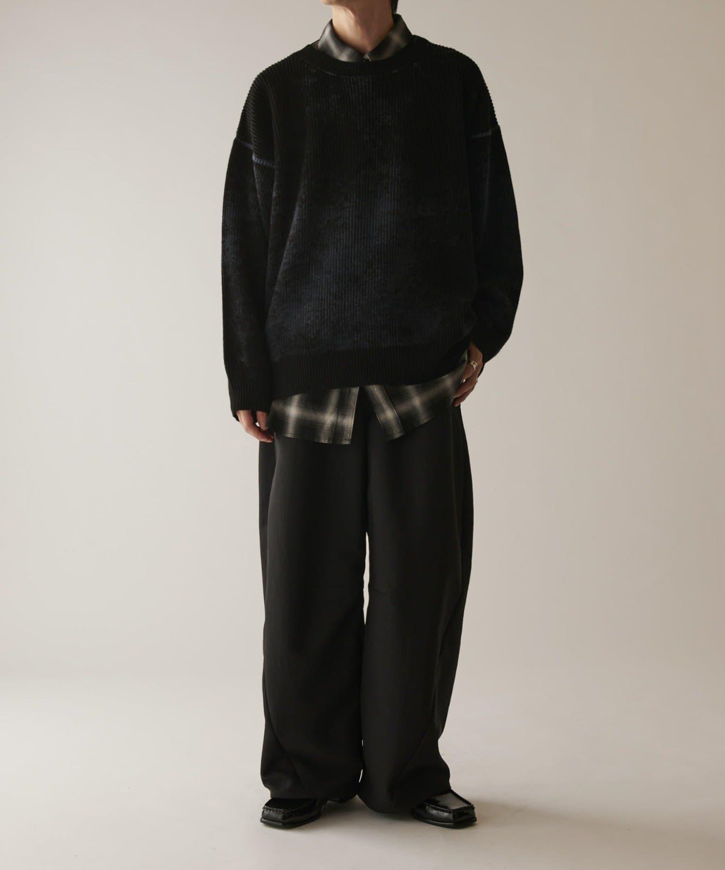 片畦格蘭吉織衫