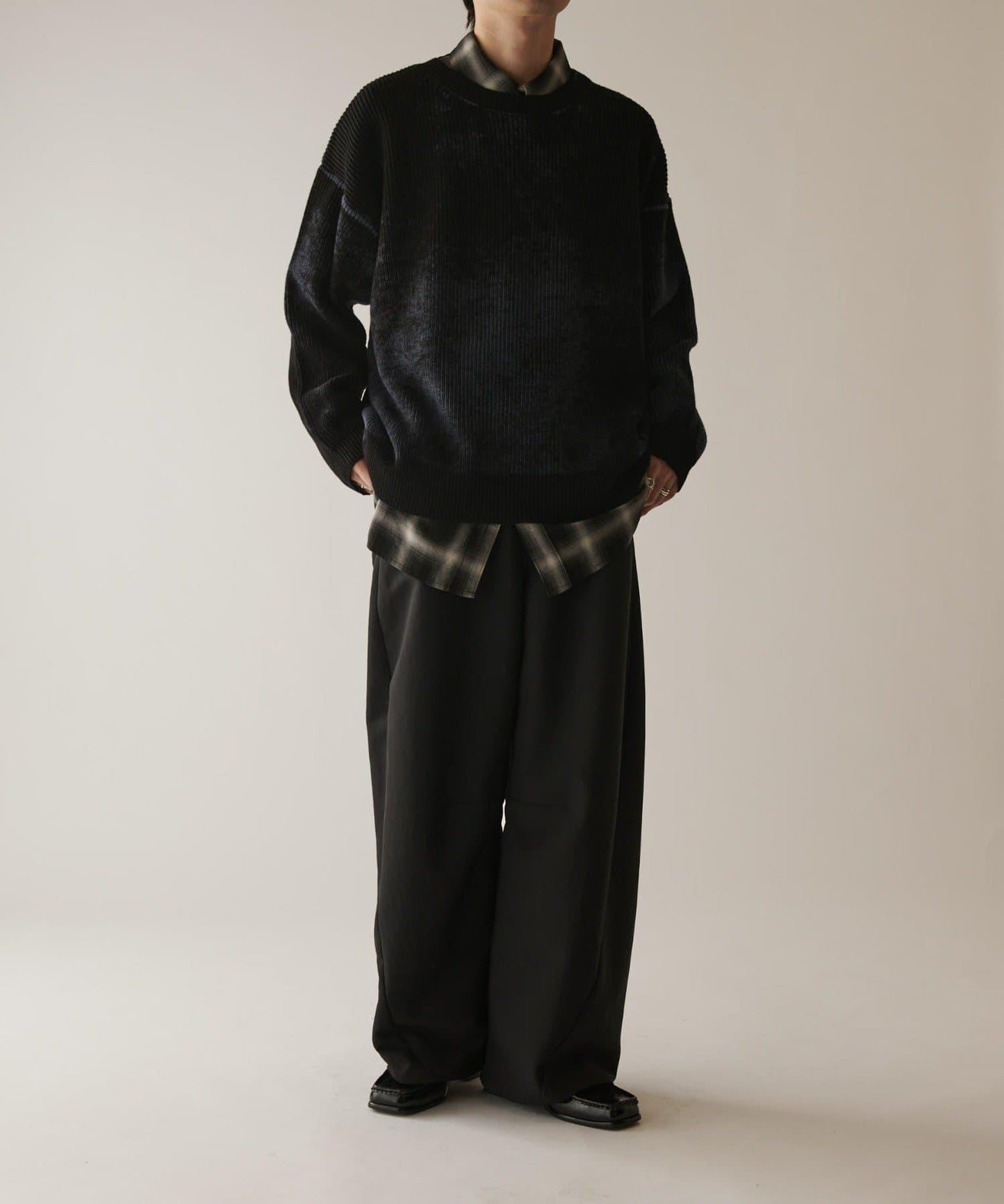 片畦格蘭吉織衫