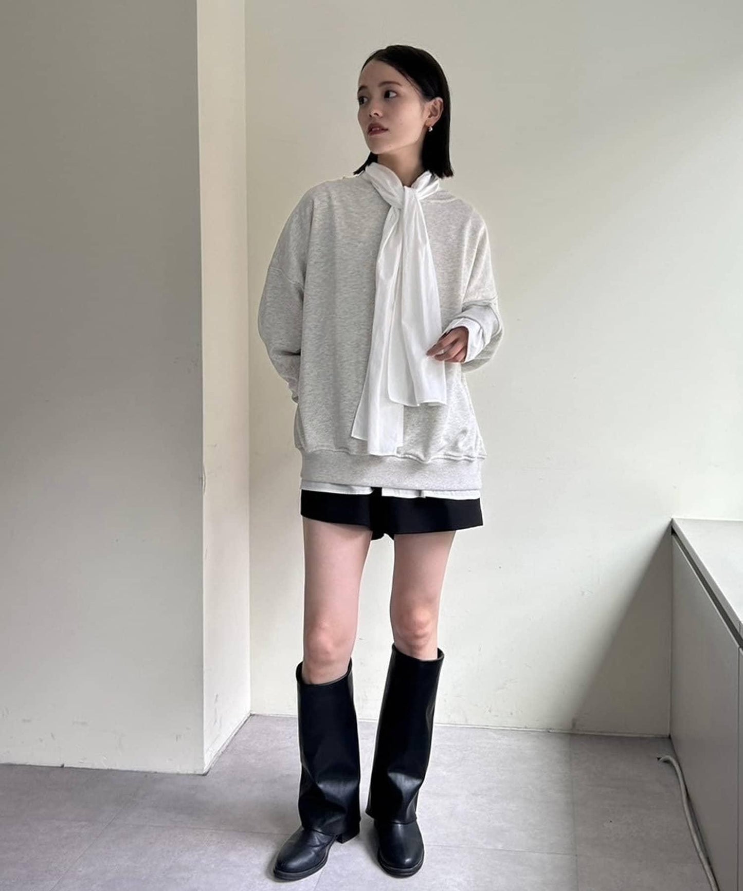 蝴蝶結襯衫