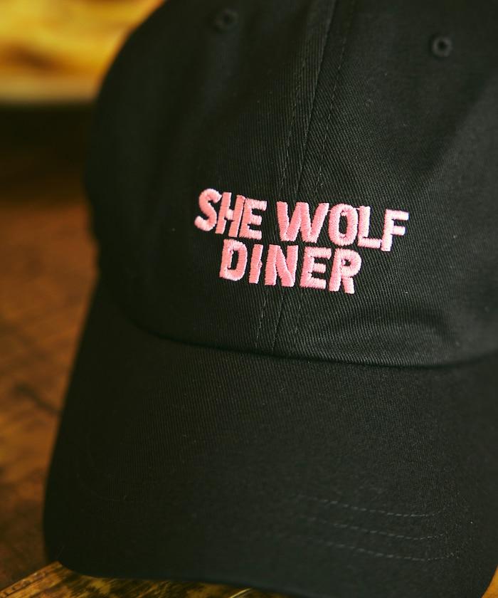 SHE WOLF DINER×FREAK'S STORE 海狼餐廳 聯名 單點刺繡 棒球帽