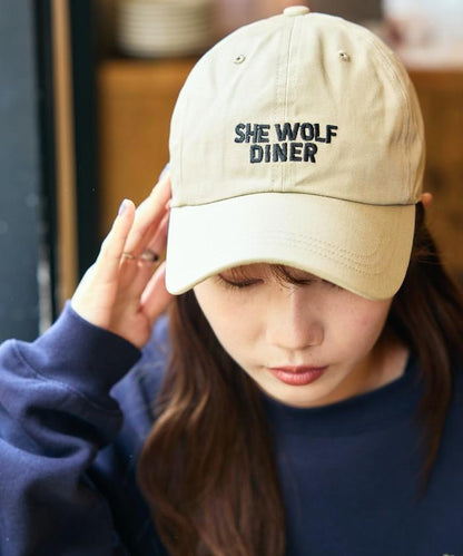 SHE WOLF DINER×FREAK'S STORE 海狼餐廳 聯名 單點刺繡 棒球帽