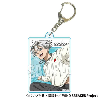 《防風少年》交易亞克力鑰匙扣 滑板少年版【全套裝盒/5個裝】