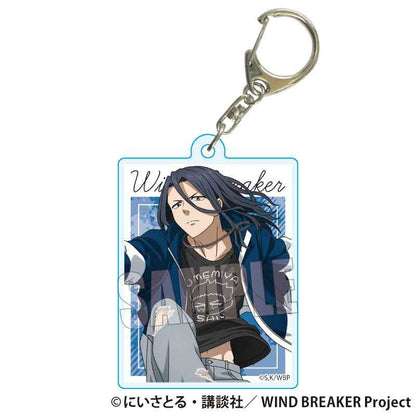 《防風少年》交易亞克力鑰匙扣 滑板少年版【全套裝盒/5個裝】