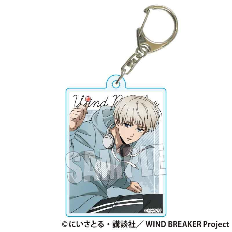 《防風少年》交易亞克力鑰匙扣 滑板少年版【全套裝盒/5個裝】