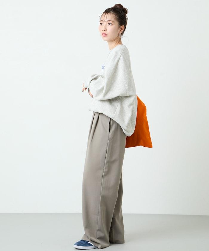 寬鬆西褲【限定款】