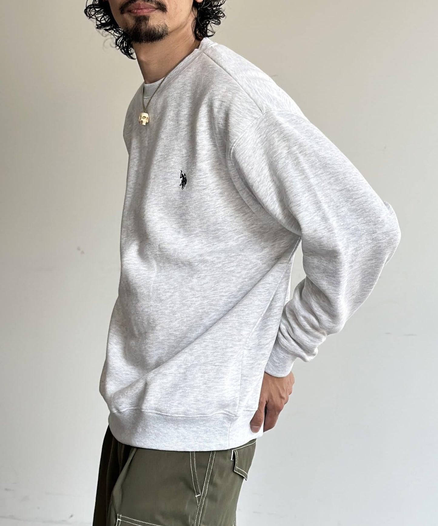 【美國馬球協會】1點刺繡內起毛衛衣