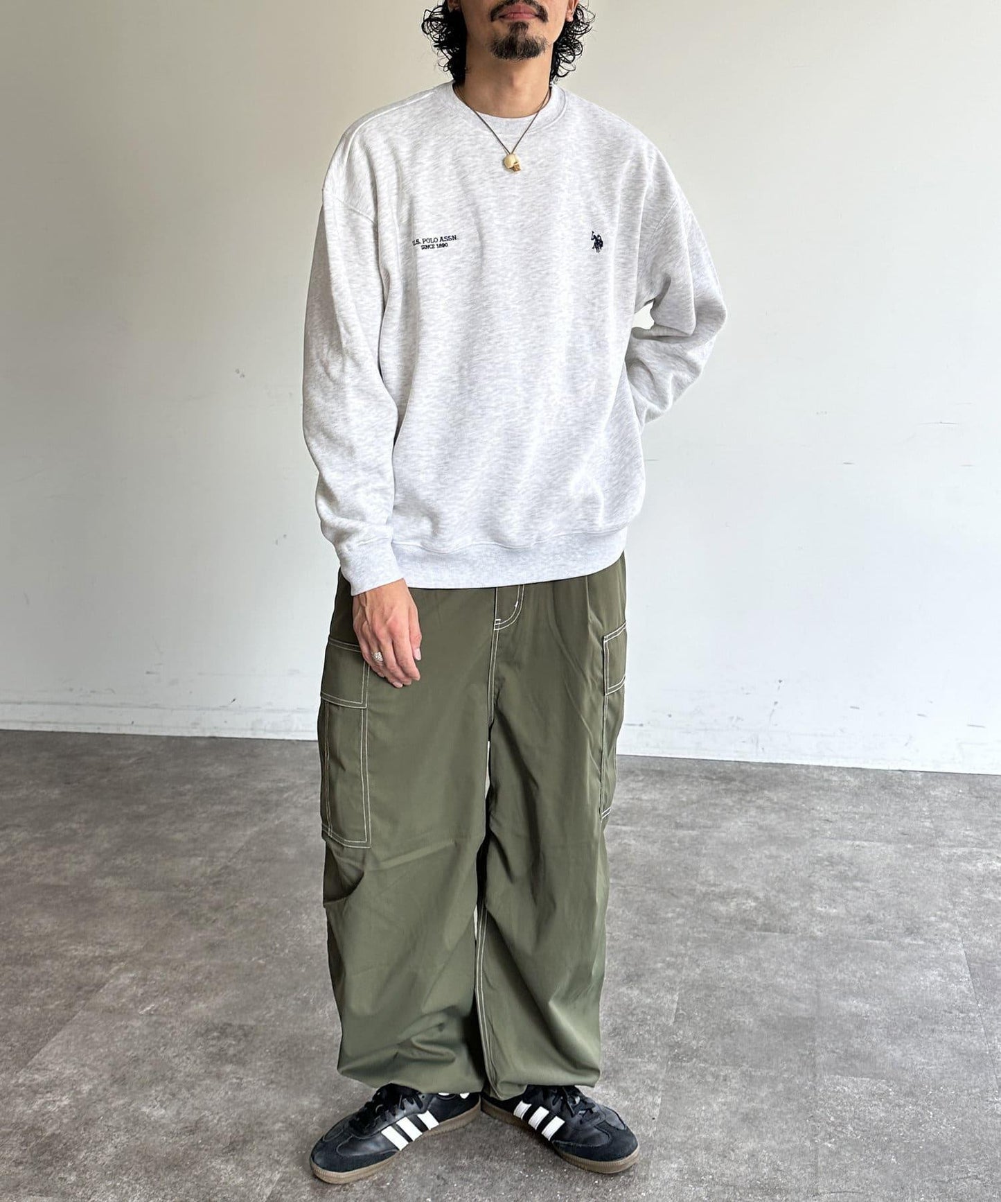 【美國馬球協會】1點刺繡內起毛衛衣