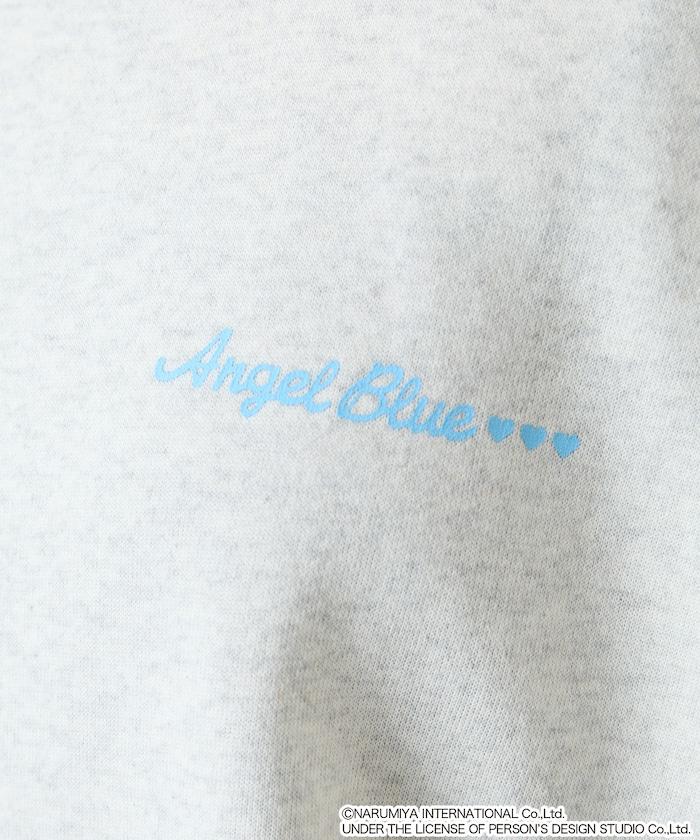 ANGEL BLUE  菜單風 手袋 印花 衛衣