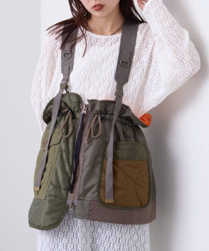 【etsinta/艾欣塔】2way軍事風背心馬甲