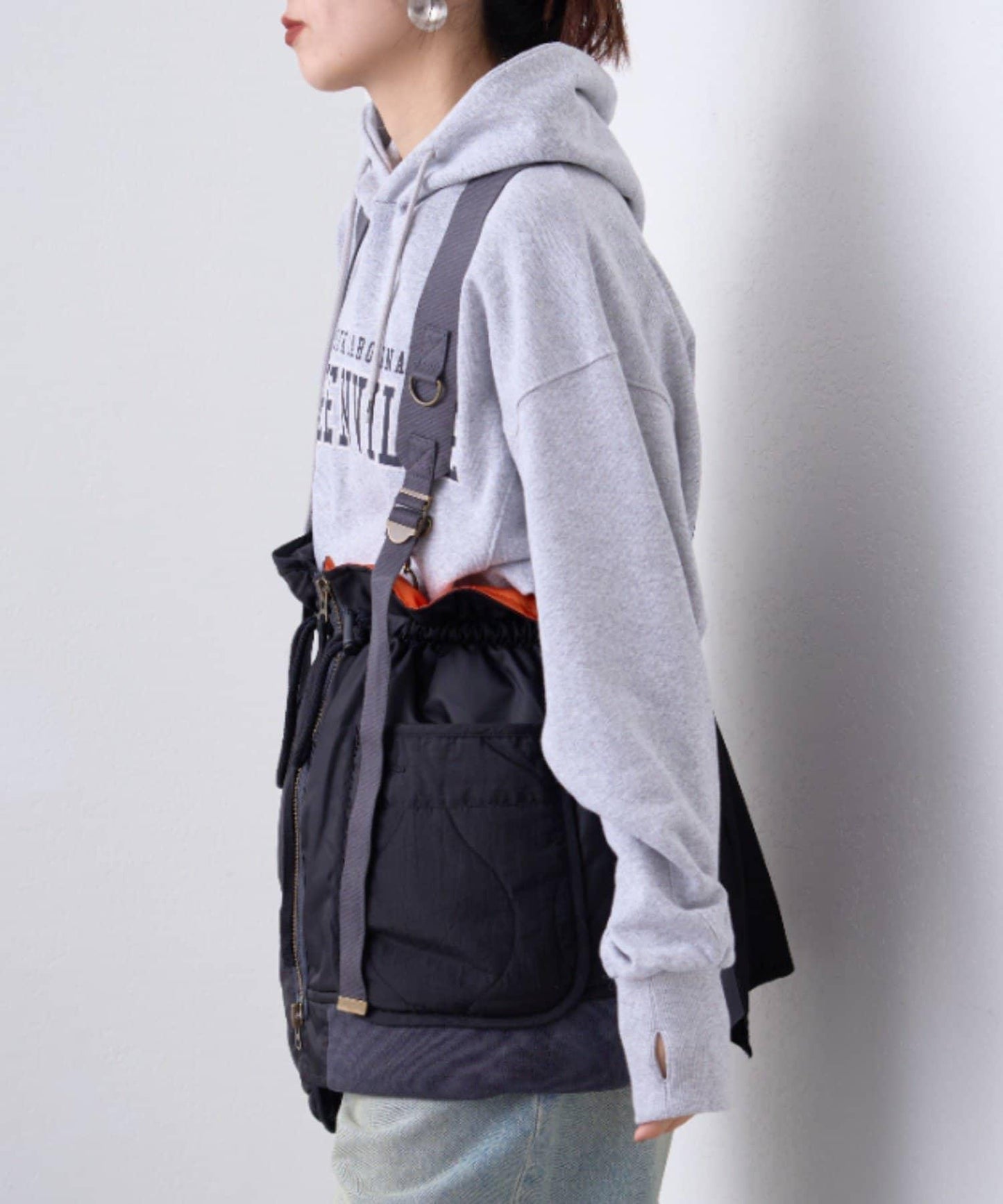 【etsinta/艾欣塔】2way軍事風背心馬甲