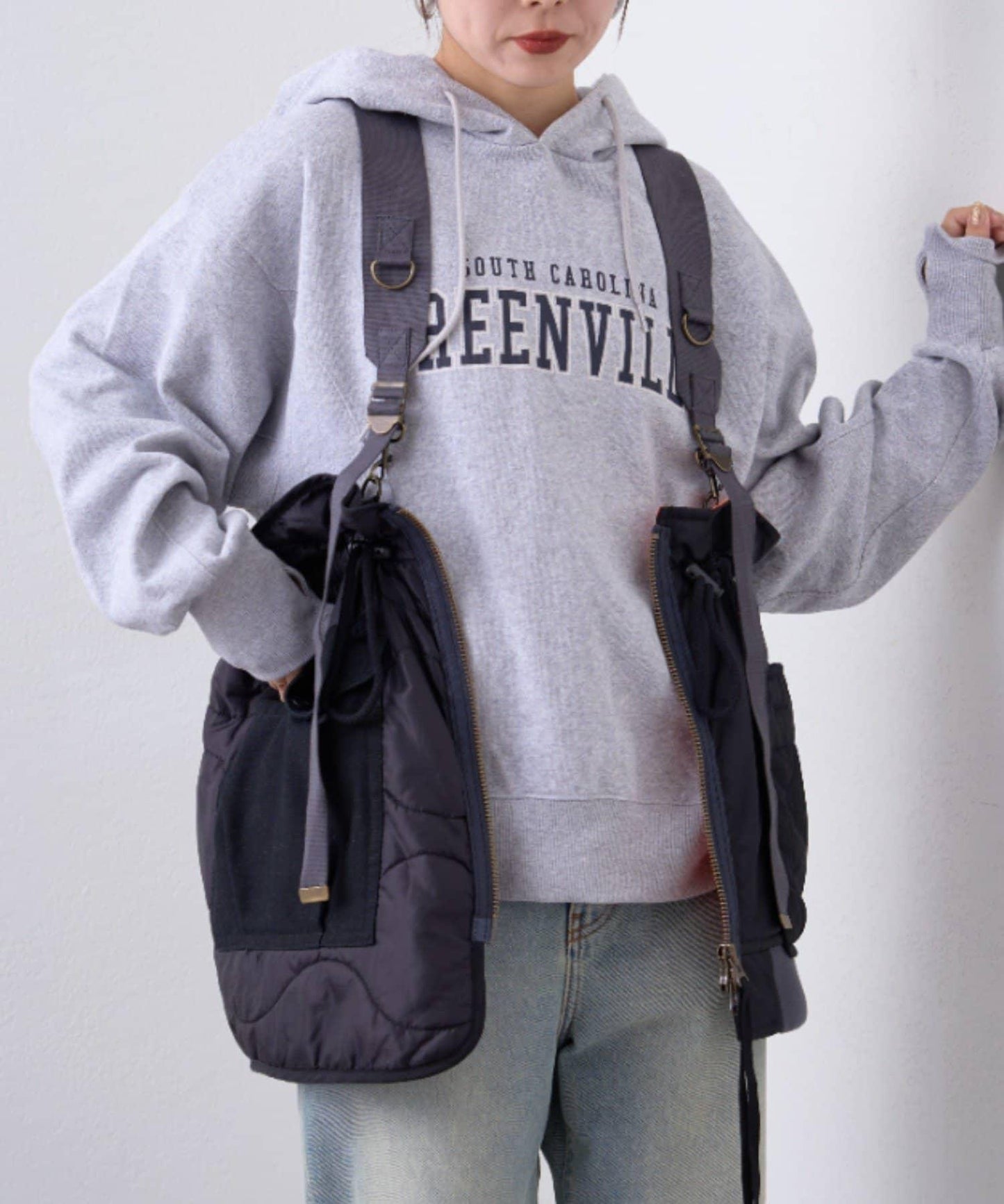 【etsinta/艾欣塔】2way軍事風背心馬甲