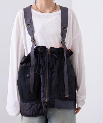 【etsinta/艾欣塔】2way軍事風背心馬甲