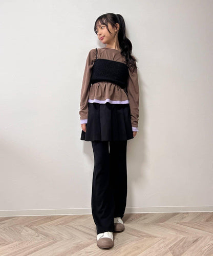 【CIAOPANIC TYPY】【KIDS】透明疊層T恤