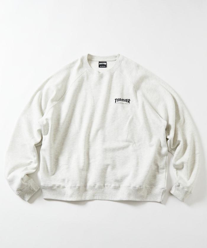 THRASHER×FREAK'S STORE 聯名 拉格朗 一點 印花 拼接衫