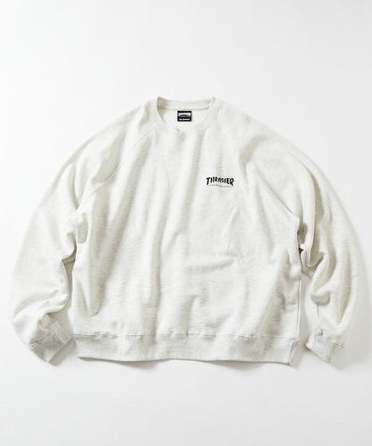 THRASHER×FREAK'S STORE 聯名 拉格朗 一點 印花 拼接衫