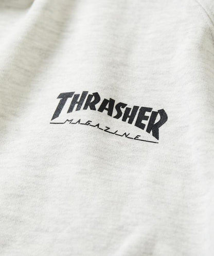 THRASHER×FREAK'S STORE 聯名 拉格朗 一點 印花 拼接衫