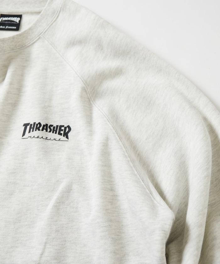 THRASHER×FREAK'S STORE 聯名 拉格朗 一點 印花 拼接衫