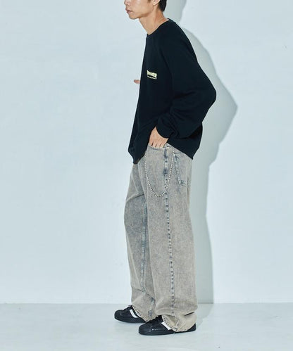 THRASHER×FREAK'S STORE 聯名 拉格朗 一點 印花 拼接衫