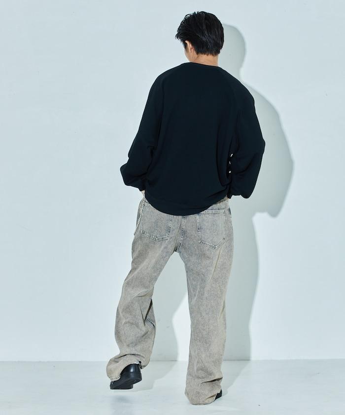 THRASHER×FREAK'S STORE 聯名 拉格朗 一點 印花 拼接衫