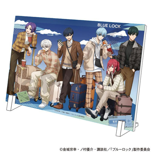 《藍色監獄》丙烯板 旅行