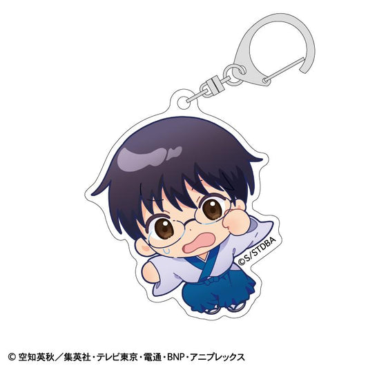 《銀魂》_亞克力鑰匙扣_志村新八/倒下