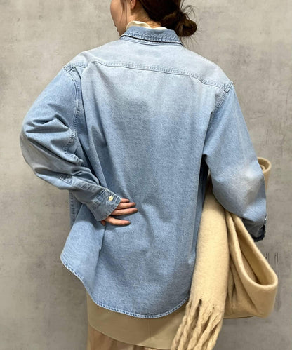 【全季節適用】牛仔襯衫
