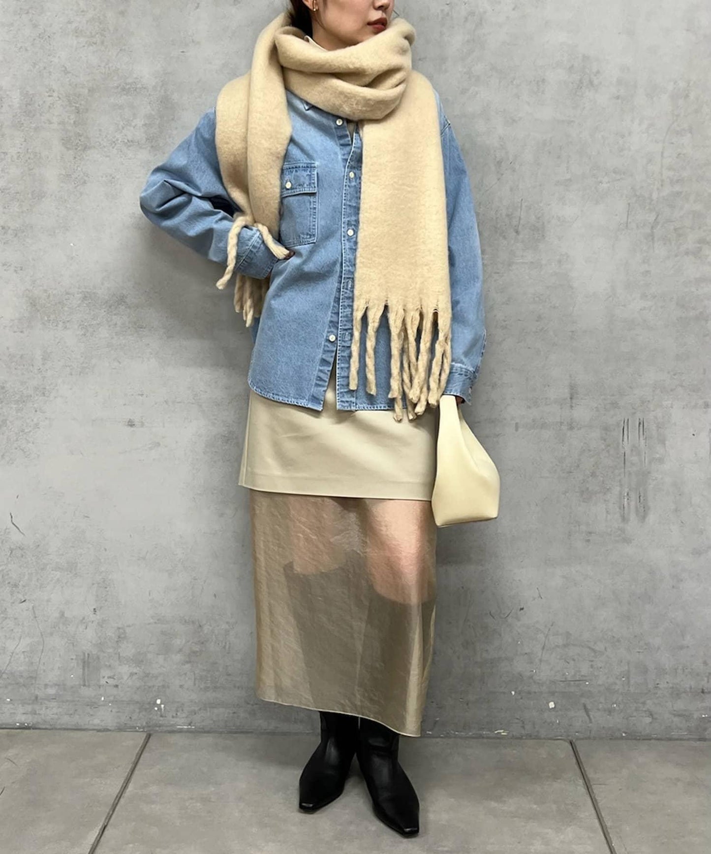 【全季節適用】牛仔襯衫