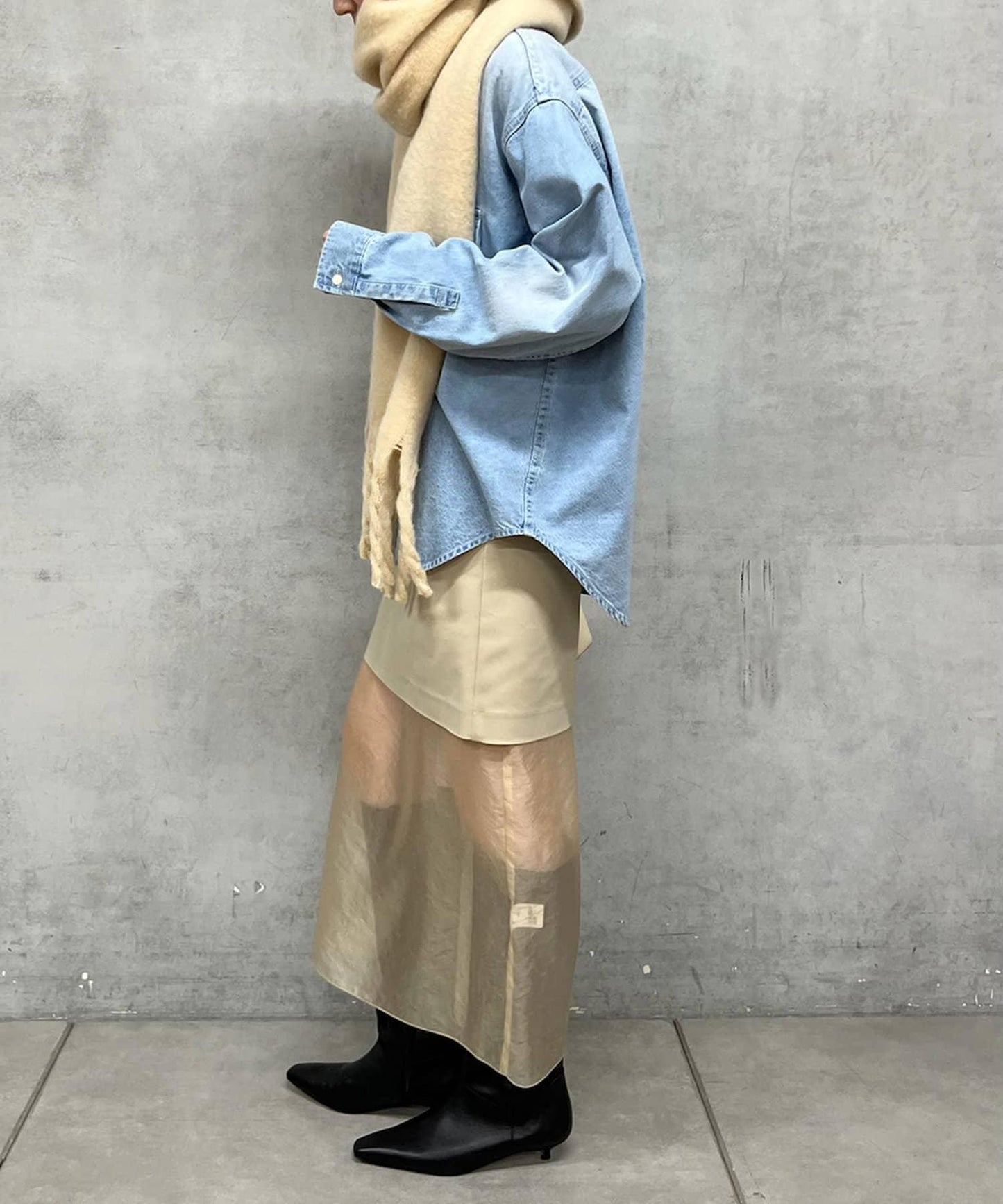 【全季節適用】牛仔襯衫