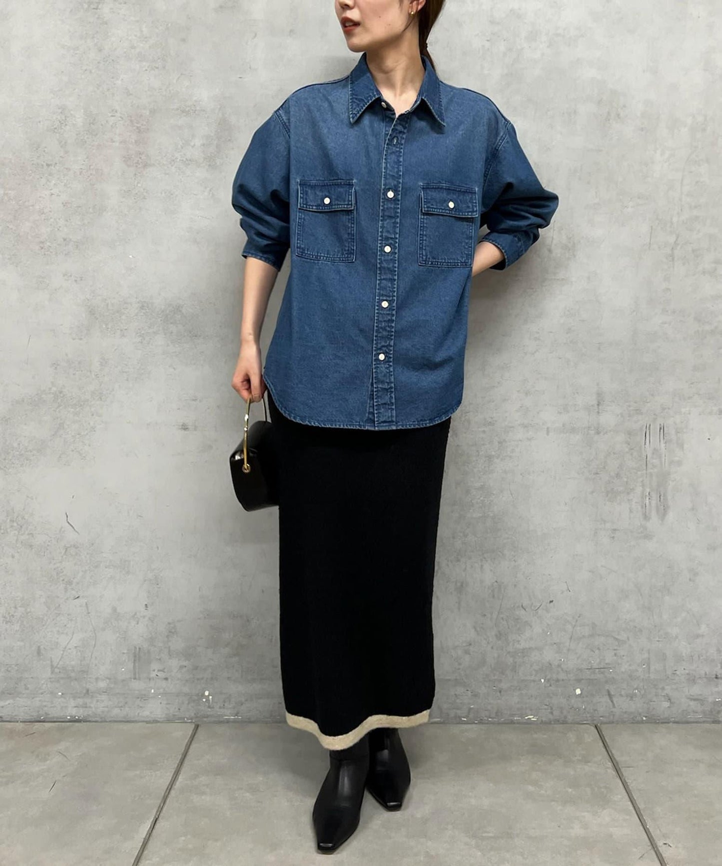 【全季節適用】牛仔襯衫