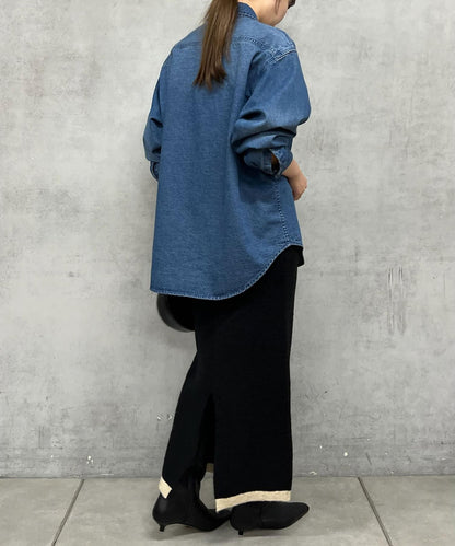 【全季節適用】牛仔襯衫