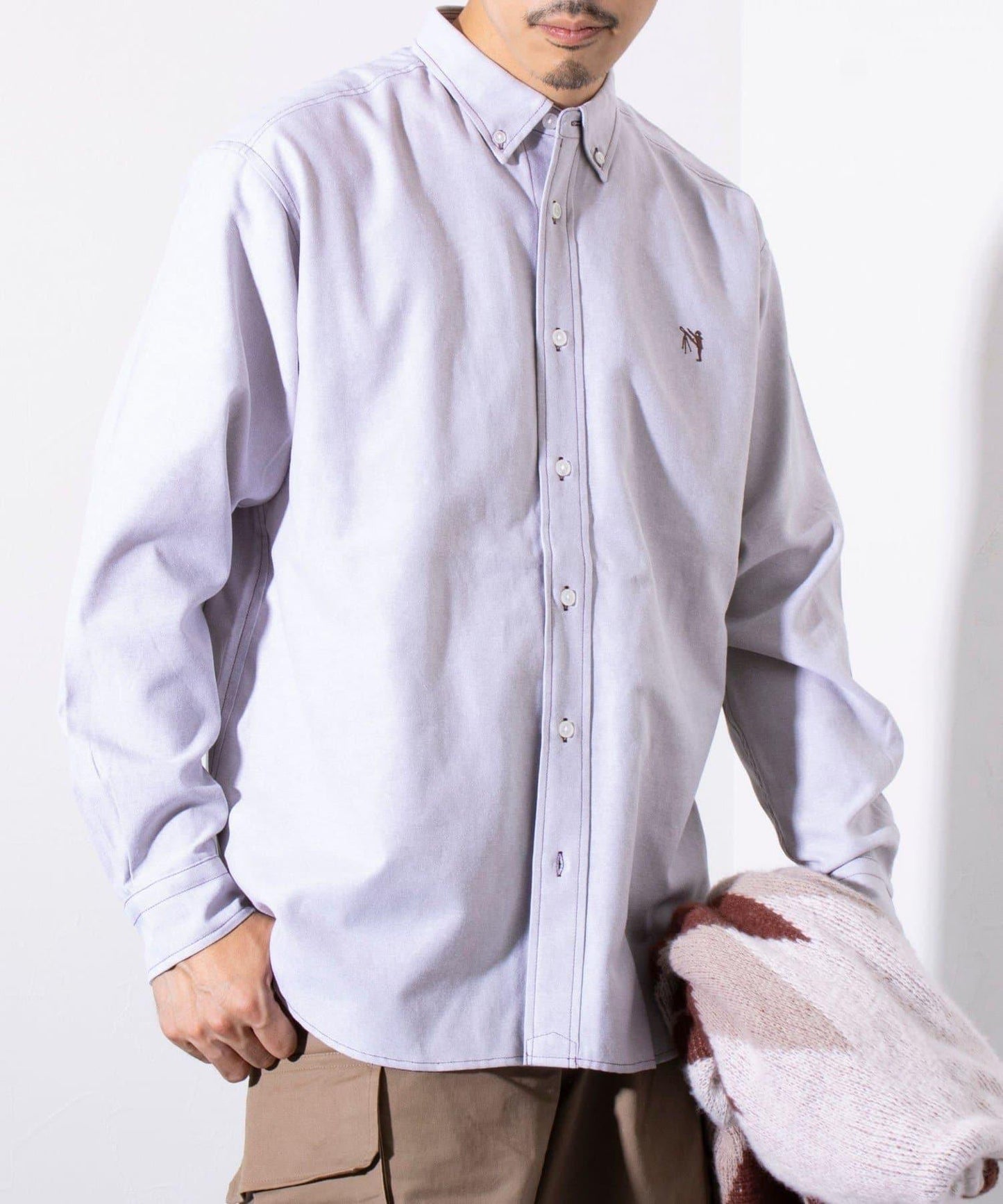 【GLOSTER】BOY ASTLAD 紐扣襯衫 長袖襯衫