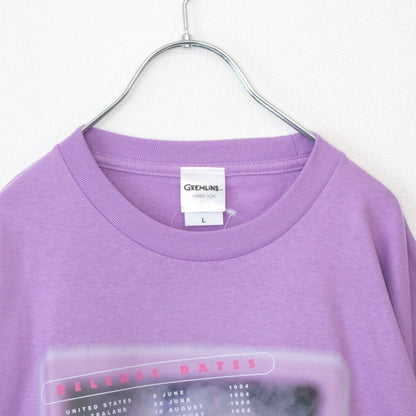 GREMLINS 小鬼怪 長袖T恤 襯衫T 棉質 紫色 WB2718 (CT7230)