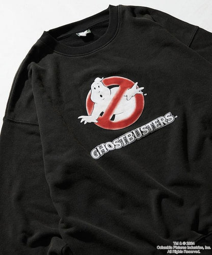 GHOSTBUSTERS 前胸印花 圓領衛衣