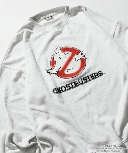 GHOSTBUSTERS 前胸印花 圓領衛衣