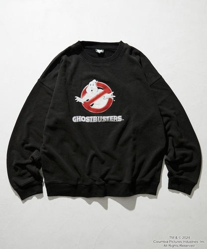 GHOSTBUSTERS 前胸印花 圓領衛衣