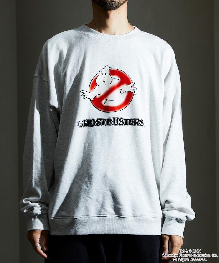 GHOSTBUSTERS 前胸印花 圓領衛衣