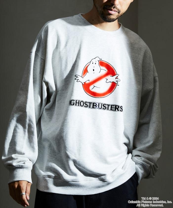 GHOSTBUSTERS 前胸印花 圓領衛衣