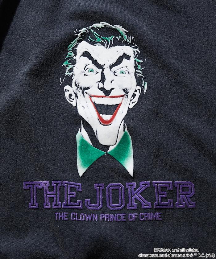 THE JOKER 絨面印花 圓領 衛衣