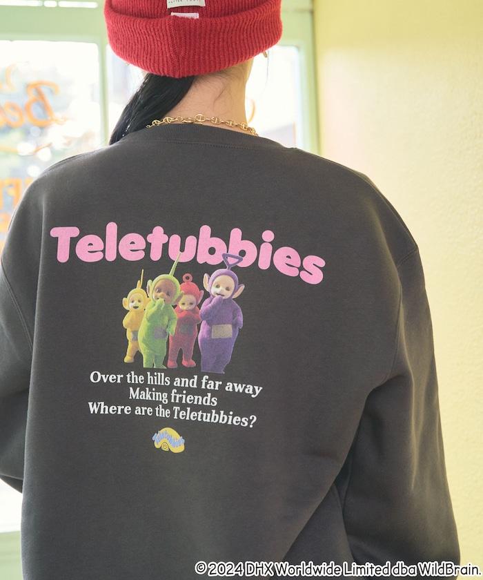 Teletubbies 大logo後背印花衛衣