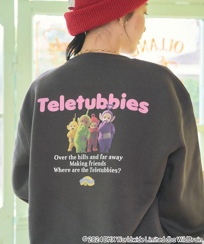 Teletubbies 大logo後背印花衛衣