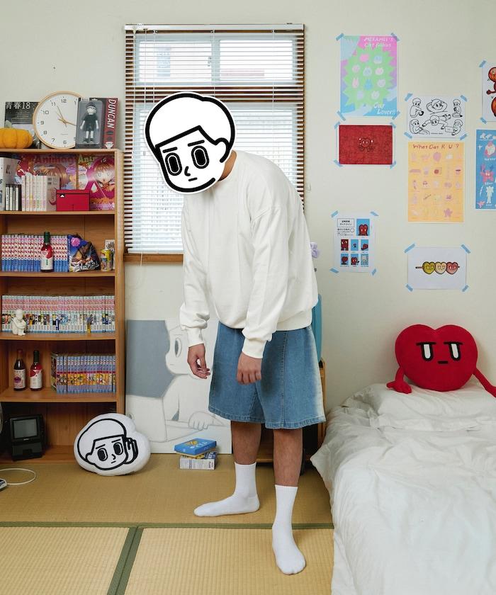 轉生到人間 印花衛衣