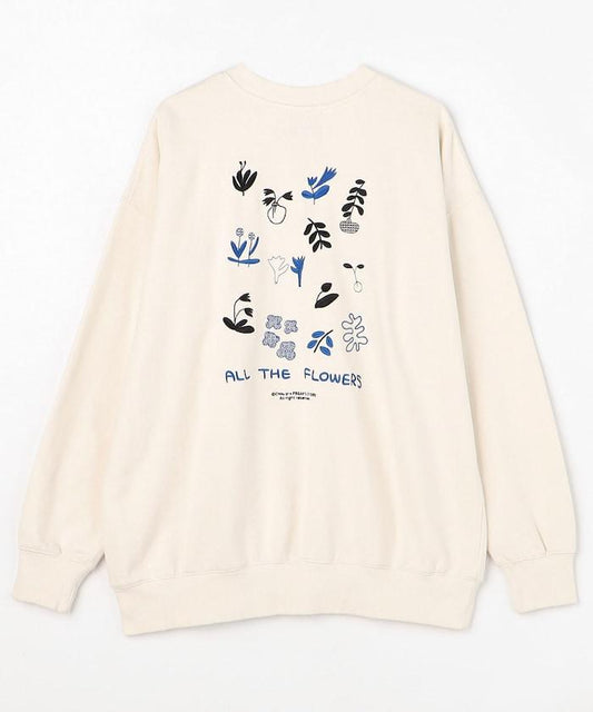 所有花朵汗水