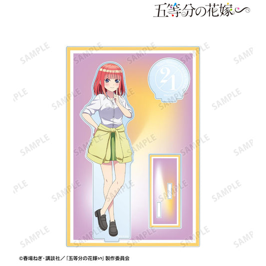 《五等分的新娘》∽_描き下ろし 中野二乃 衣裝交換ver. 第2弾 帶零件的大號亞克力立牌