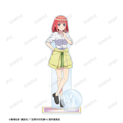 《五等分的新娘》∽_描き下ろし 中野二乃 衣裝交換ver. 第2弾 帶零件的大號亞克力立牌