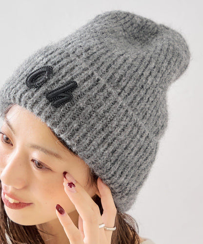 帶標誌的針織帽