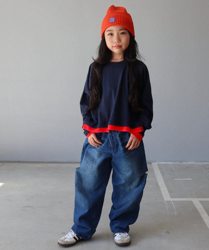 【CIAOPANIC TYPY】【KIDS】透明疊層T恤