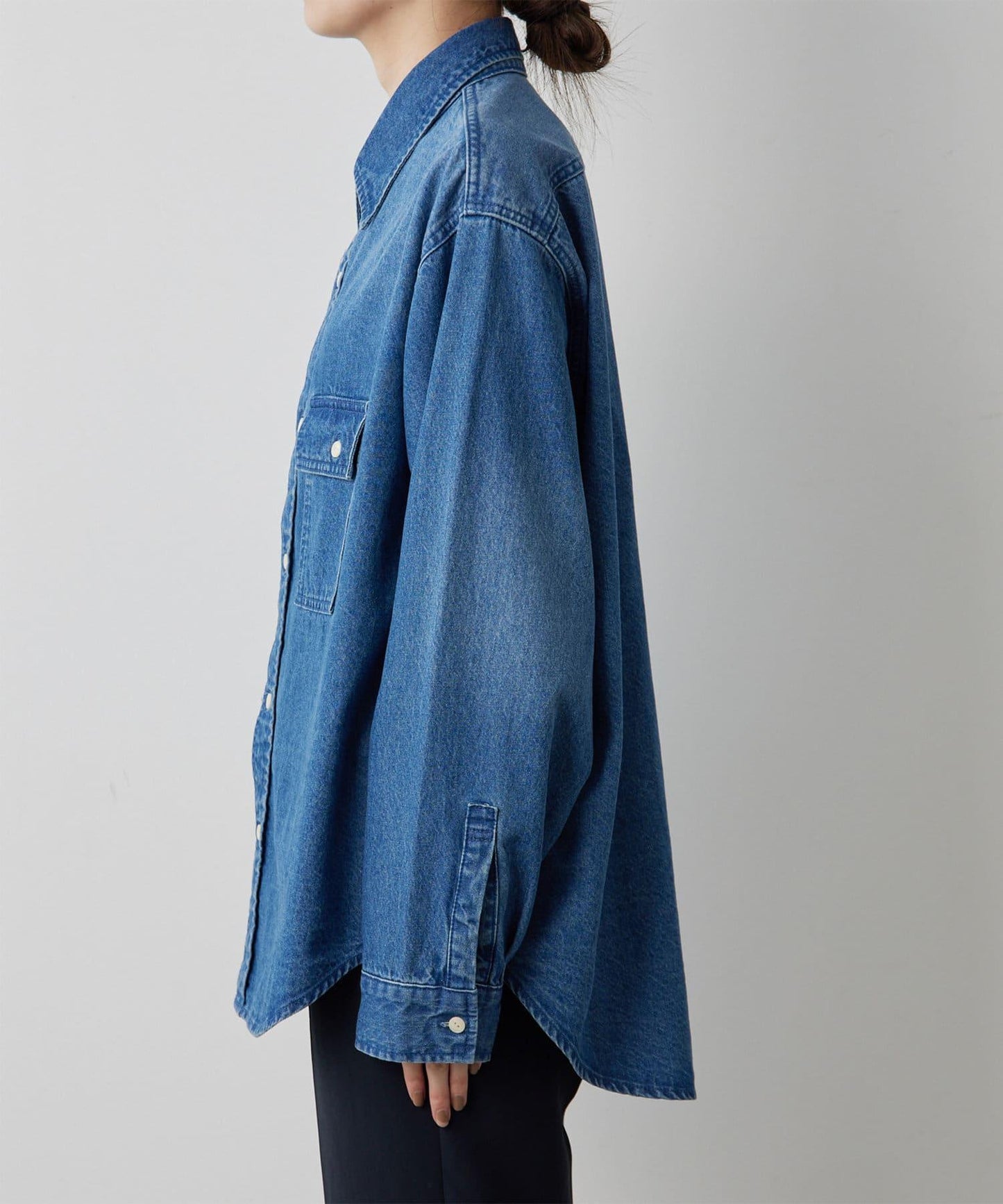 【全季節適用】牛仔襯衫